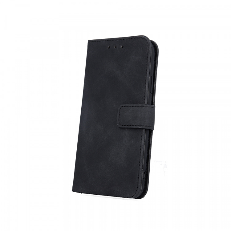 Smart Velvet fodral till iPhone 16 Pro, Svart