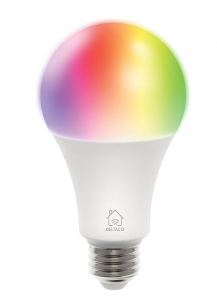 DELTACO SMART HOME Startkit m. Plugg, Kamera och RGB-Lampa DELTACO SMART HOME Startkit m. Plugg, Kamera och RGB-Lampa