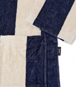 Kosta Linnewäfveri Baddrock Velour, Marin/Sand, XXL