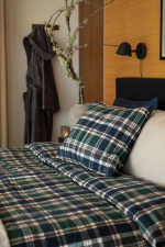 Lord Nelson Bäddset Mellbyn Flannel, Grön