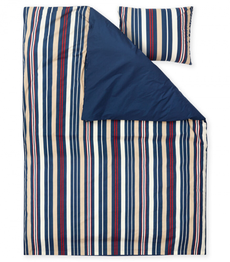 Lord Nelson Victory Bäddset Vik Percale, Blå