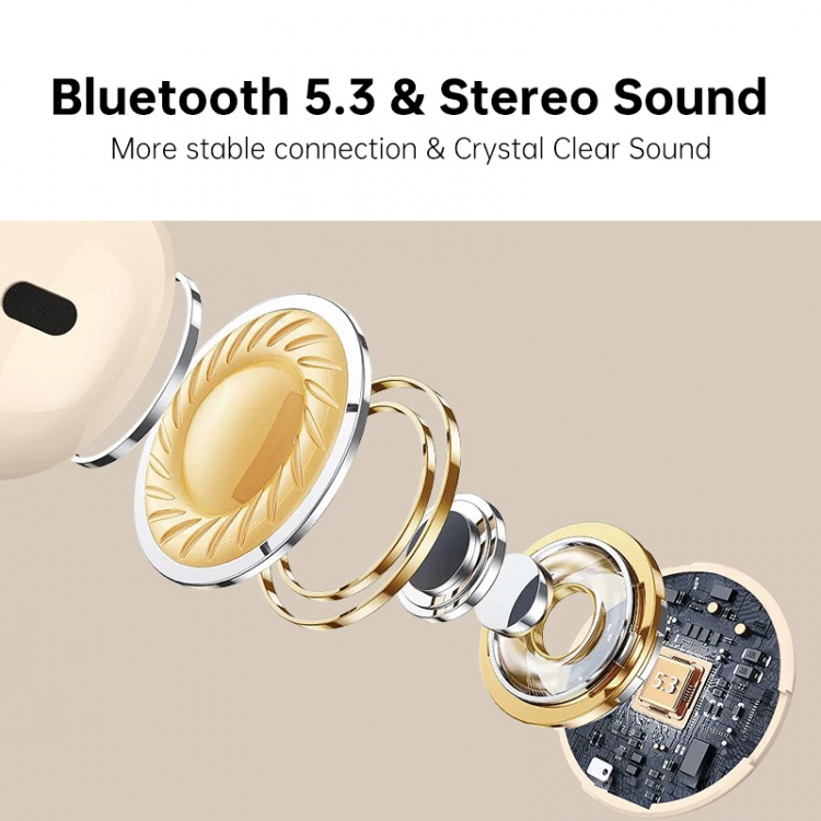 ET05 True Wireless Bluetooth-hörlurar, Svart ET05 True Wireless Bluetooth-hörlurar, Svart