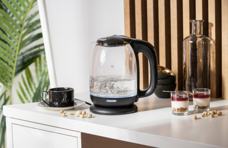Mesko MS 1302 Vattenkokare 1,7L, Svart