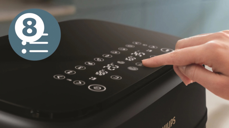 Philips NA352/00 Aifryer med dubbla korgar