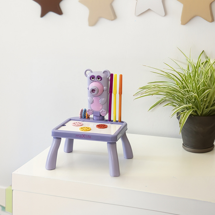 Maxlife MXDP-200 Ritbord med projektor, Lila Maxlife MXDP-200 Ritbord med projektor, Lila