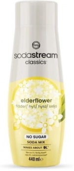 SodaStream Elderflower No Sugar 440ml, Ger ca 9 liter färdig dryck SodaStream Elderflower No Sugar 440ml, Ger ca 9 liter färdig dryck