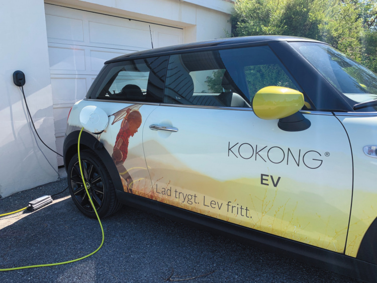 Kokong Ev Zen Charger, Fjord Blue Kokong Ev Zen Charger, Fjord Blue