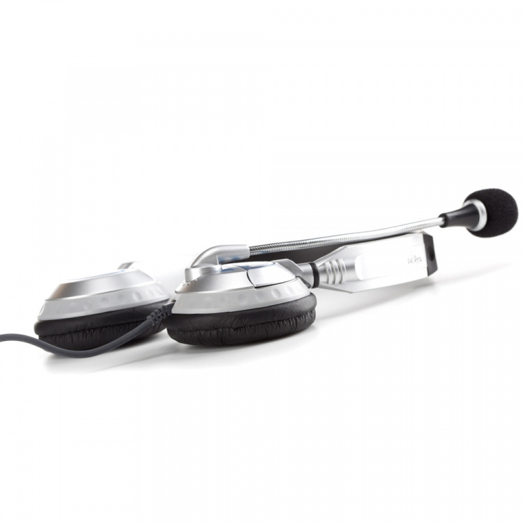 NGS Headset MSX6PRO 2 x 3.5 mm, Volymkontroll, Vit