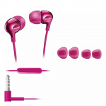Philips Vibes In-ear headphone w/mic, Pink
