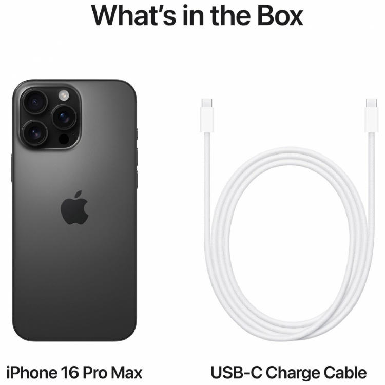 Apple iPhone 16 Pro Max 256GB Black Titanium, DEMO