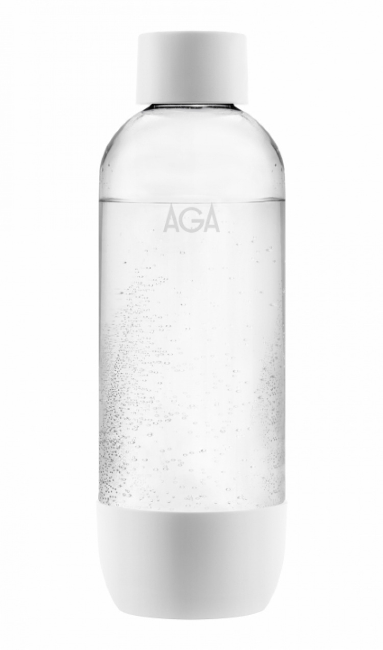 AGA Aqvia Exclusive Steel Black inkl. 2 flaskor + kolsyrepatron