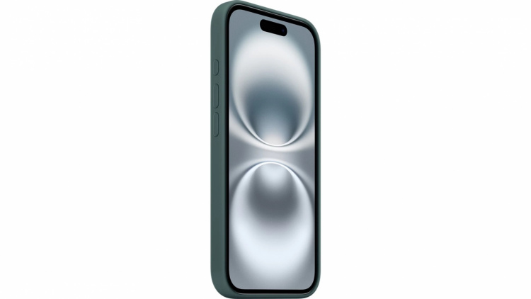 Apple iPhone 16 Silicone Case with MagSafe - Lake Green