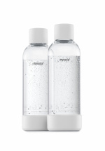 Mysoda PET-flaska 1L 2-pack, Vit