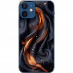 Mobilskal till Apple iPhone 12 med Eldigt silke motiv