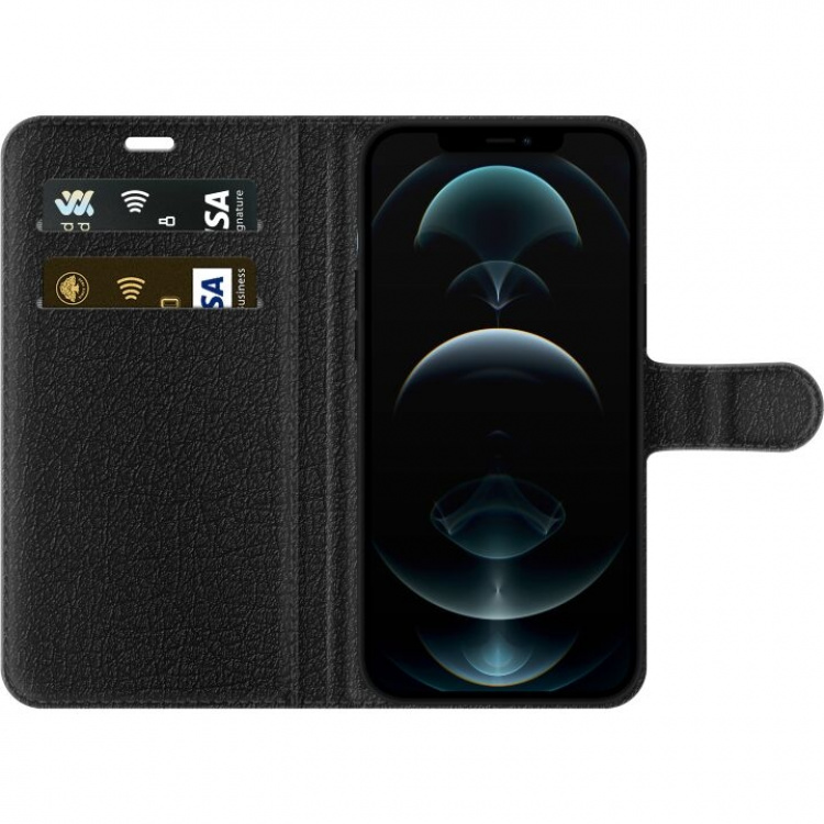 Plånboksfodral till Apple iPhone 12 Pro Max med Jordgubbar motiv