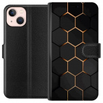 Plånboksfodral till Apple iPhone 13 mini med Lyxigt Mönster motiv Plånboksfodral till Apple iPhone 13 mini med Lyxigt Mönster motiv