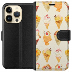 Plånboksfodral till Apple iPhone 15 Pro med Glassigt motiv