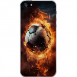 Mobilskal till Apple iPhone 5 med Fotboll motiv
