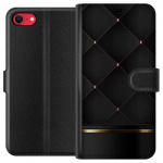 Plånboksfodral till Apple iPhone 7 med Lyxig linje motiv Plånboksfodral till Apple iPhone 7 med Lyxig linje motiv