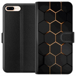 Plånboksfodral till Apple iPhone 7 Plus med Lyxigt Mönster motiv