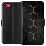 Plånboksfodral till Apple iPhone SE (2020) med Lyxigt Mönster motiv