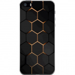 Mobilskal till Apple iPhone SE (2016) med Lyxigt Mönster motiv