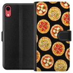 Plånboksfodral till Apple iPhone XR med Pizza motiv Plånboksfodral till Apple iPhone XR med Pizza motiv