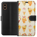 Plånboksfodral till Apple iPhone XS Max med Glassigt motiv