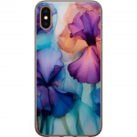Mobilskal till Apple iPhone XS Max med Magiska blommor motiv