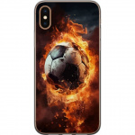 Mobilskal till Apple iPhone XS Max med Fotboll motiv