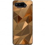 Mobilskal till Asus ROG Phone 5 med 3D Guld motiv Mobilskal till Asus ROG Phone 5 med 3D Guld motiv