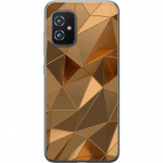 Mobilskal till Asus Zenfone 8 med 3D Guld motiv Mobilskal till Asus Zenfone 8 med 3D Guld motiv