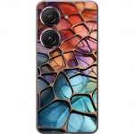 Mobilskal till Asus Zenfone 9 med Metalliskt mönster motiv Mobilskal till Asus Zenfone 9 med Metalliskt mönster motiv