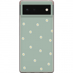 Mobilskal till Google Pixel 6 med Prästkragar motiv Mobilskal till Google Pixel 6 med Prästkragar motiv