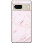 Mobilskal till Google Pixel 7 med Rosa Hjärta motiv
