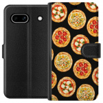 Plånboksfodral till Google Pixel 7a med Pizza motiv Plånboksfodral till Google Pixel 7a med Pizza motiv