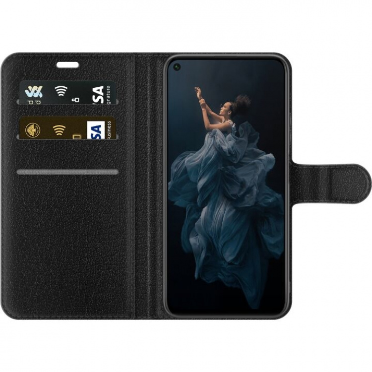 Plånboksfodral till Honor 20 med Pizza motiv