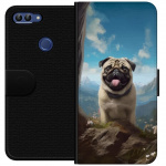 Plånboksfodral till Huawei P smart med Glad Hund motiv Plånboksfodral till Huawei P smart med Glad Hund motiv