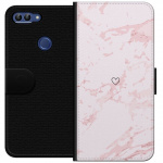 Plånboksfodral till Huawei P smart med Rosa Hjärta motiv