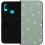 Plånboksfodral till Huawei P smart 2019 med Prästkragar motiv