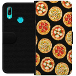 Plånboksfodral till Huawei P smart 2019 med Pizza motiv Plånboksfodral till Huawei P smart 2019 med Pizza motiv