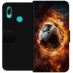 Plånboksfodral till Huawei P smart 2019 med Fotboll motiv Plånboksfodral till Huawei P smart 2019 med Fotboll motiv