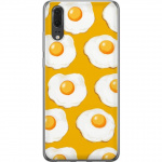 Mobilskal till Huawei P20 med Stekt ägg motiv