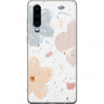 Mobilskal till Huawei P30 med Blommor motiv Mobilskal till Huawei P30 med Blommor motiv