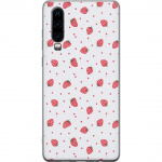 Mobilskal till Huawei P30 med Jordgubbar motiv Mobilskal till Huawei P30 med Jordgubbar motiv
