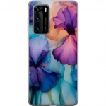 Mobilskal till Huawei P40 med Magiska blommor motiv