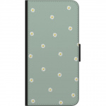 Plånboksfodral till Huawei P40 lite E med Prästkragar motiv Plånboksfodral till Huawei P40 lite E med Prästkragar motiv