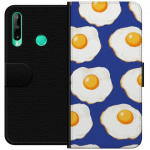 Plånboksfodral till Huawei P40 lite E med Stekta ägg motiv Plånboksfodral till Huawei P40 lite E med Stekta ägg motiv
