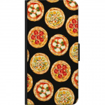Plånboksfodral till Huawei P40 lite E med Pizza motiv Plånboksfodral till Huawei P40 lite E med Pizza motiv