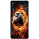 Mobilskal till Huawei P smart Pro 2019 med Fotboll motiv Mobilskal till Huawei P smart Pro 2019 med Fotboll motiv